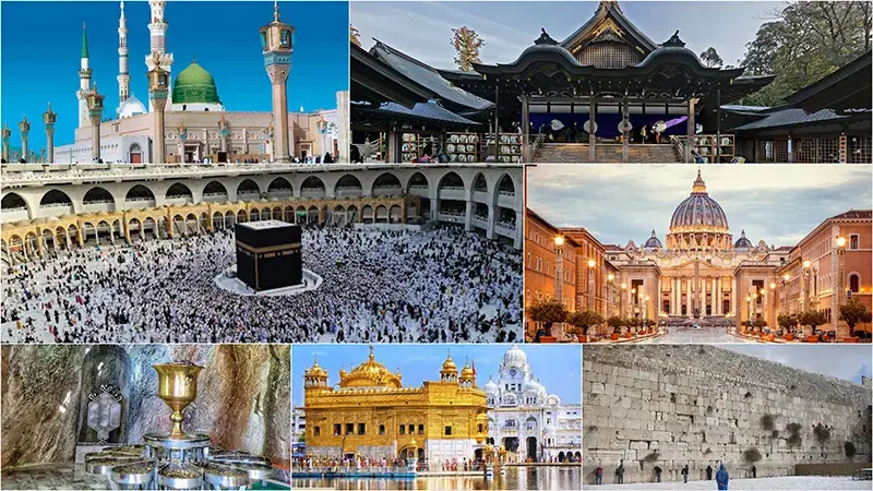 مهم‌ترین زیارتگاه‌های جهان کدامند؟ (بروزرسانی در تیر 1405)