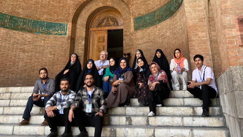 گزارش بازدید فراگیران گردشگری از موزه ملی ایران